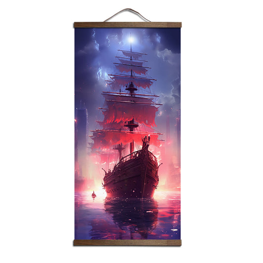 St. Elmos Fire Ship Scroll